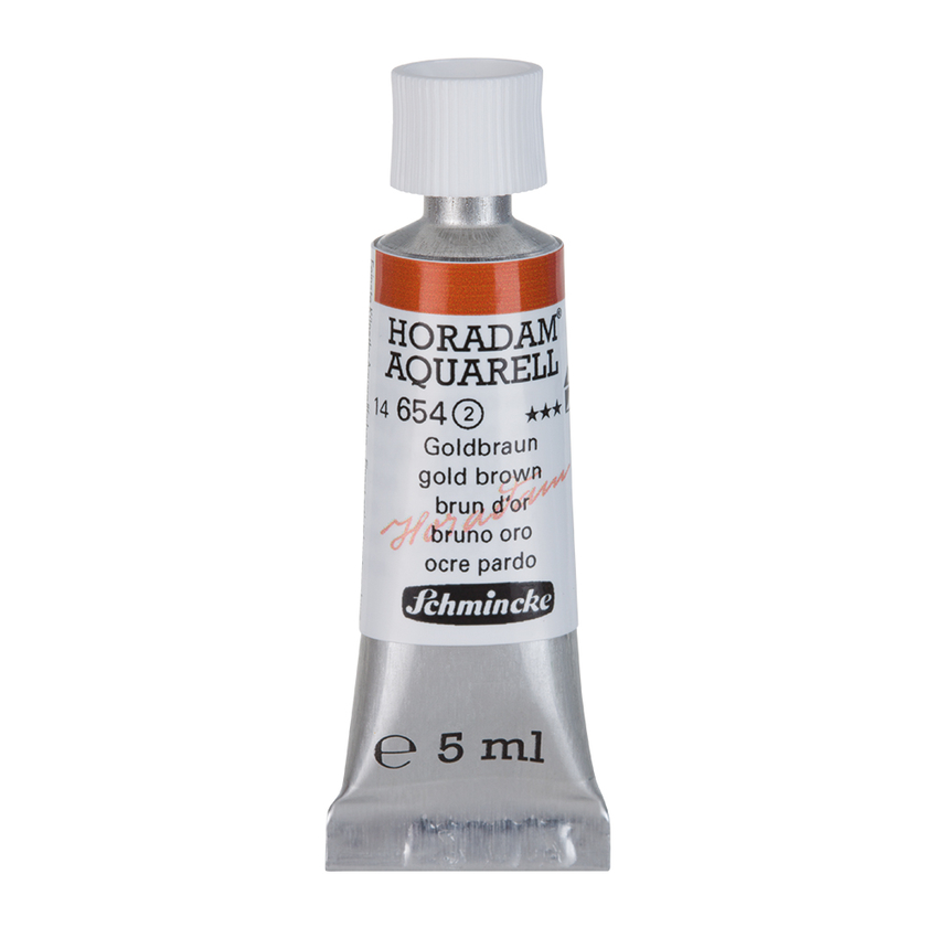 Schmincke Horadam Aquarell 214 Tonalità Arancio Cromo, Mezza Godet, Colore Ad Acquerello Per Artisti, Alta Resistenza Alla Luce, Made In Germany