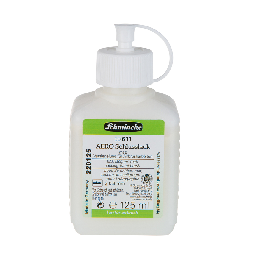 Schmincke Aero Lacca Opaca Finale 250 Ml – Finitura Opaca Per Aerografo