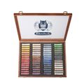 Schmincke Pastell Leerkasten - Große Holzkiste Für 60 Pastellkreiden