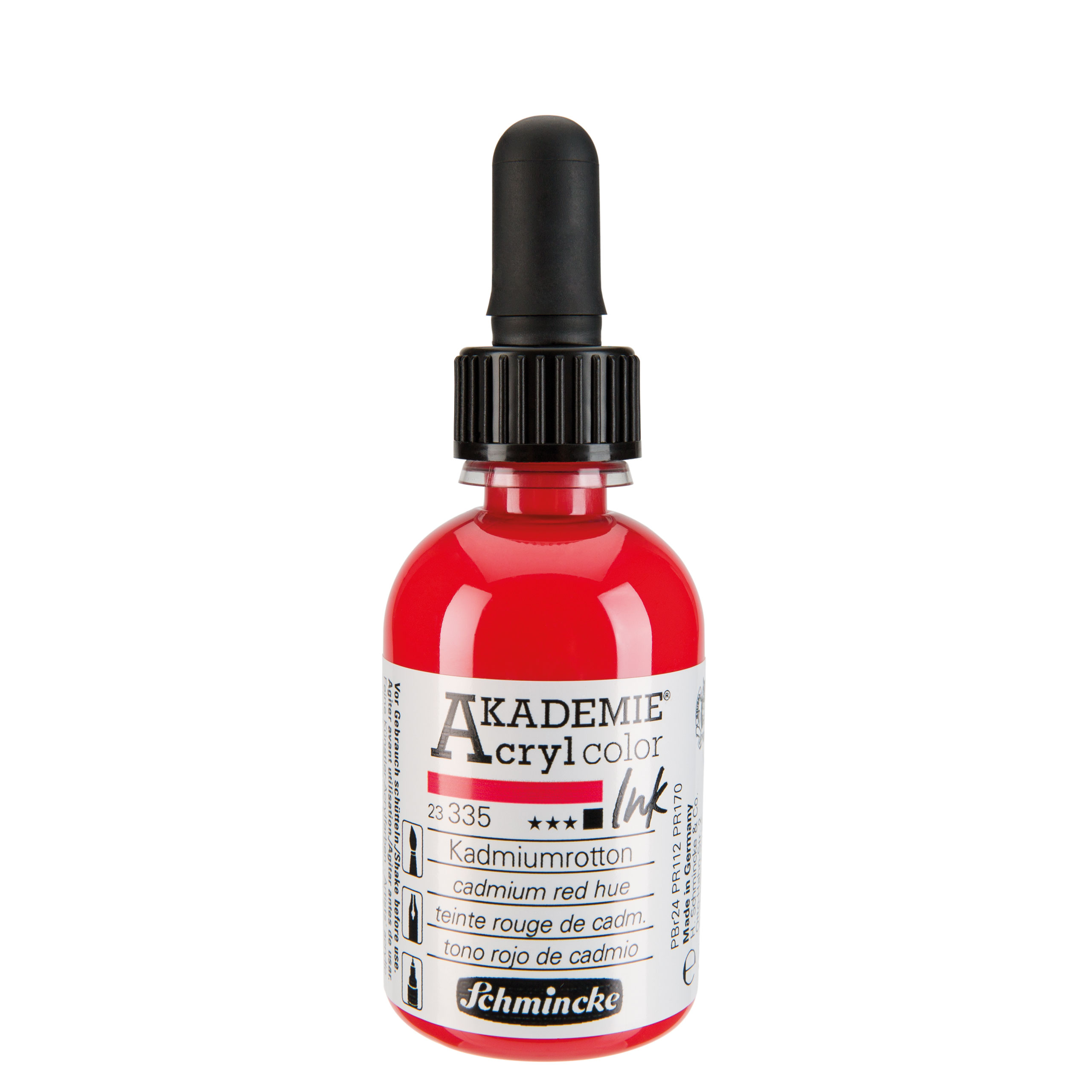 Schmincke AKADEMIE Acrylfarbe Kadmiumrotton Tief – 250 Ml, Kadmiumfrei, Hoch Lichtecht Für Acrylmalerei